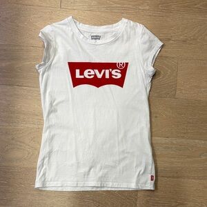 Levi's Classic Red Logo White Tee